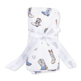 Swaddle Blanket- Buckaroo Boots by Angel Dear