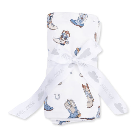 Swaddle Blanket- Buckaroo Boots by Angel Dear