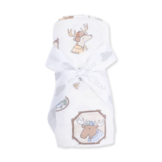 Swaddle Blanket- Woodson's Family Cabin by Angel Dear