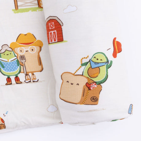 Swaddle Blanket- Avocado Toast by Angel Dear