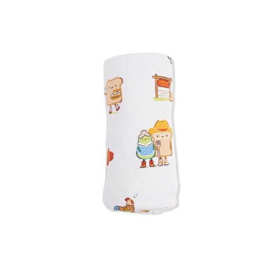 Swaddle Blanket- Avocado Toast by Angel Dear