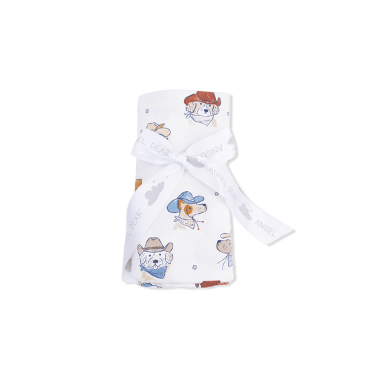 Swaddle Blanket- Cowdogs by Angel Dear