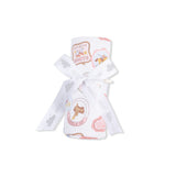 Swaddle Blanket- Rodeo Patches Pink by Angel Dear