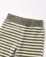 Velour Relaxed Sweatpant || Spruce Stripe by Quincy Mae