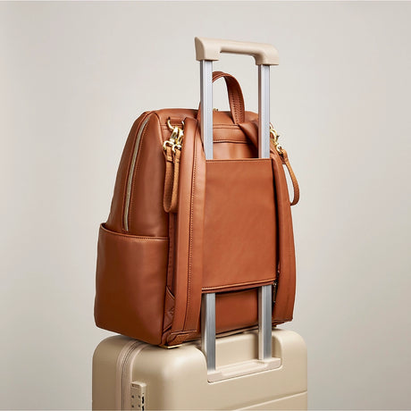 Eras Backpack™ Diaper Bag - Cognac by Itzy Ritzy