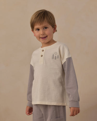 Relaxed Long Sleeve Henley || Made For Adventure by Rylee + Cru