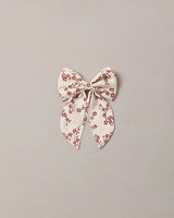Everly Bow || Floral Toile by Noralee