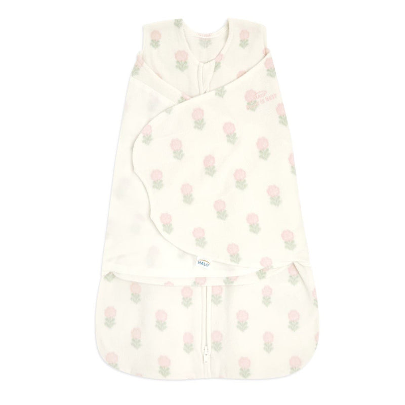 Swaddle Micro-Fleece TOG 3.0- Block Flower by Halo