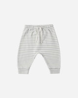 Drawstring Pant || Cloud Stripe by Quincy Mae