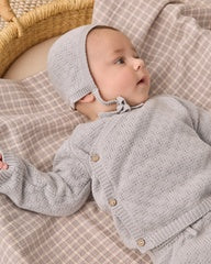 Knit Bonnet || Cloud by Quincy Mae