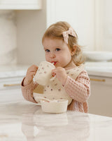 Mushie x Quincy Mae Feeding Kit || Heart Ditsy