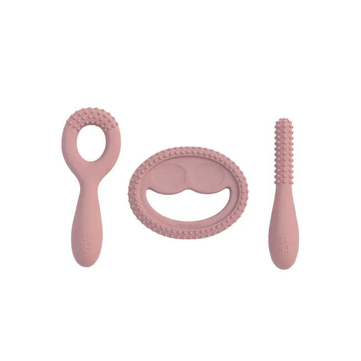 Oral Development Tools in Blush by ezpz