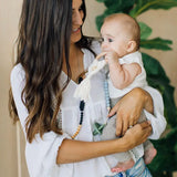 Celeste Macrame Teether + Bead - Cream by Chewable Charm