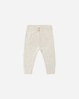 Rib Knit Legging || Heathered Oatmeal by Quincy Mae