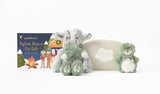More the Merrier Holiday Set: Yak Kin + Penguin Mini + Book by Slumberkins