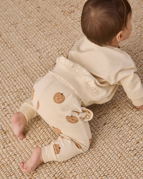 Relaxed Fleece Sweatpant || Pumpkins by Quincy Mae