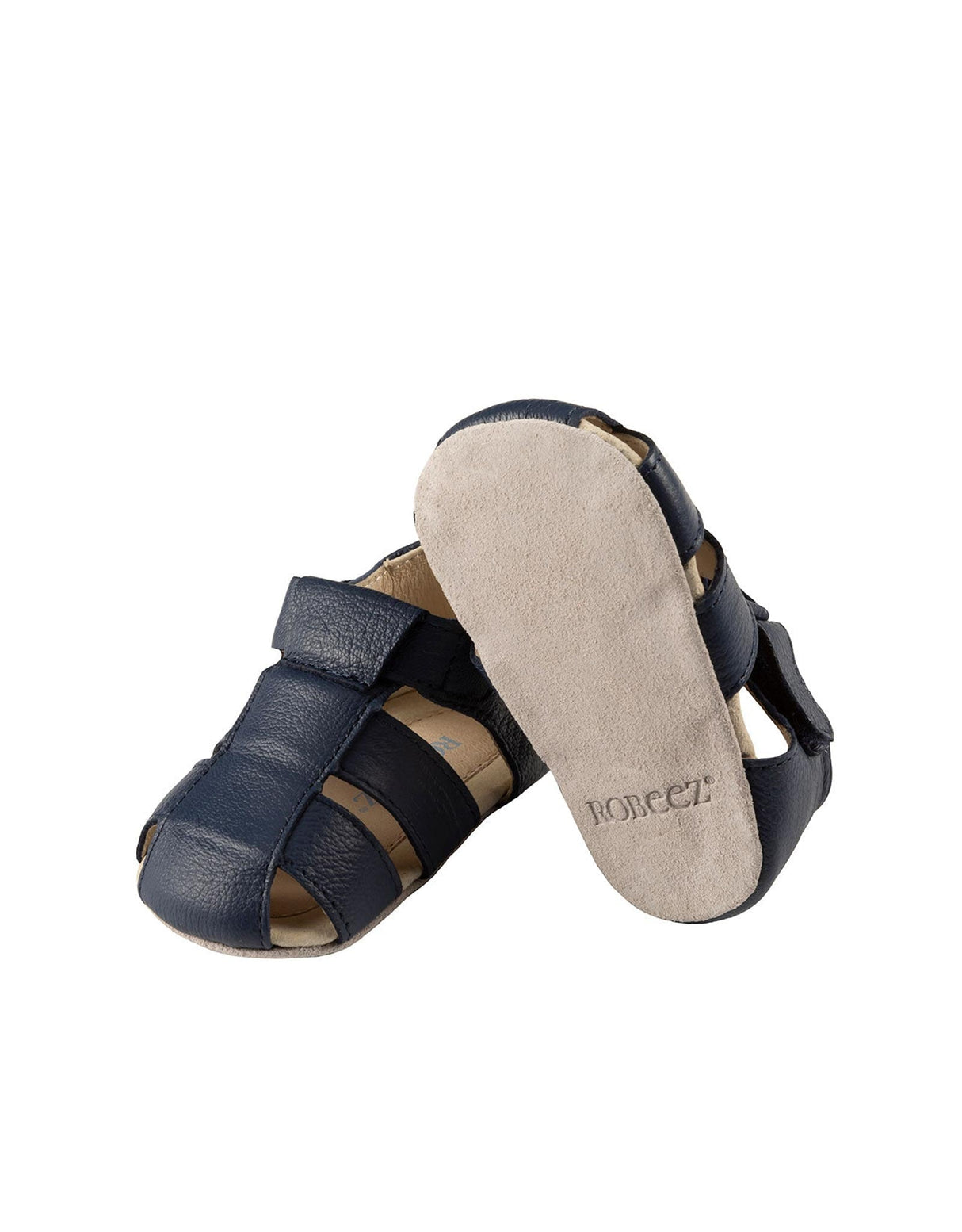 Matthew First Kicks Sandals- Navy by Robeez