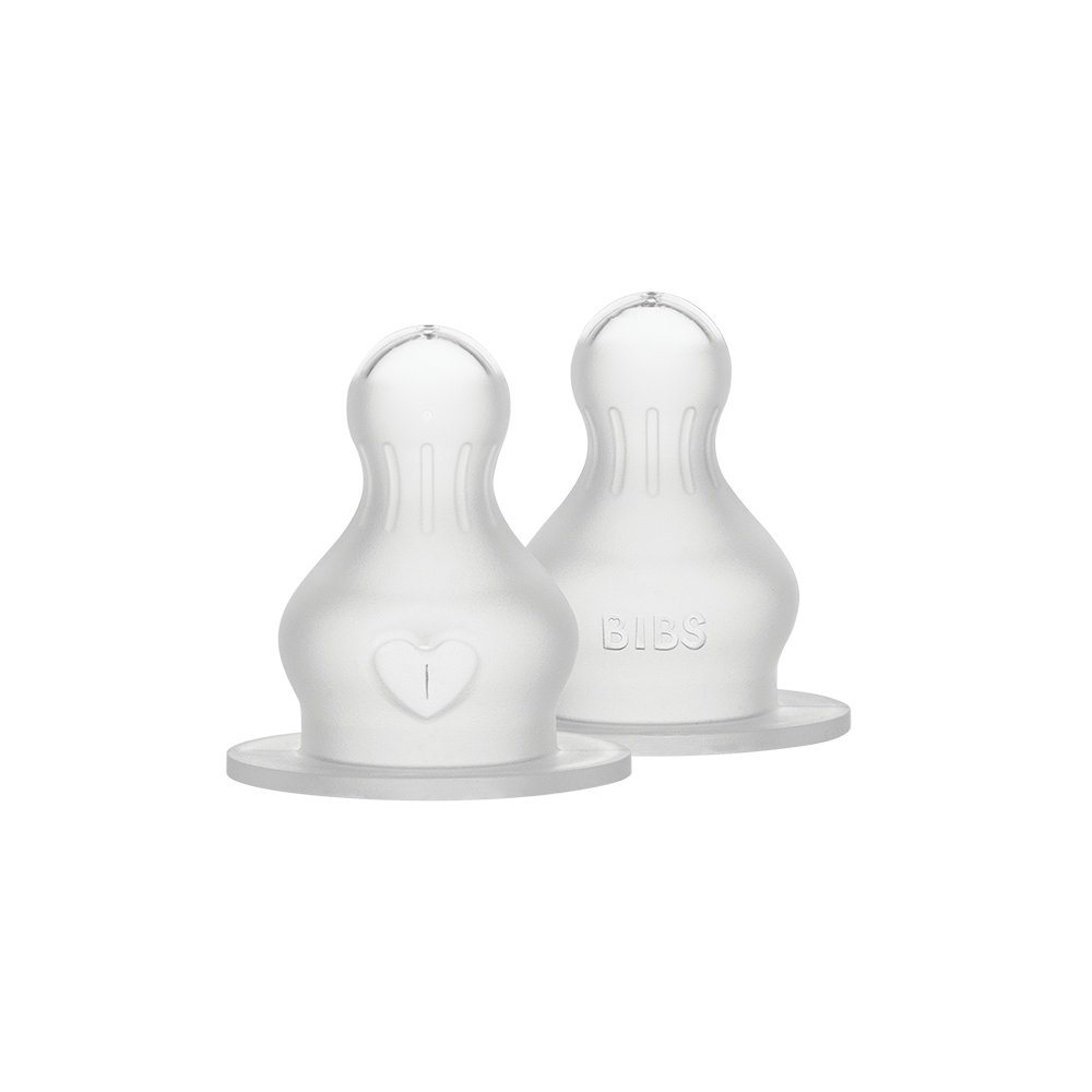 Bottle Silicone Nipple 2 PACK by BIBS