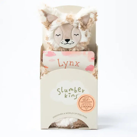 Lynx's Self Expression Set - Lovey with 2 Books! by Slumberkins