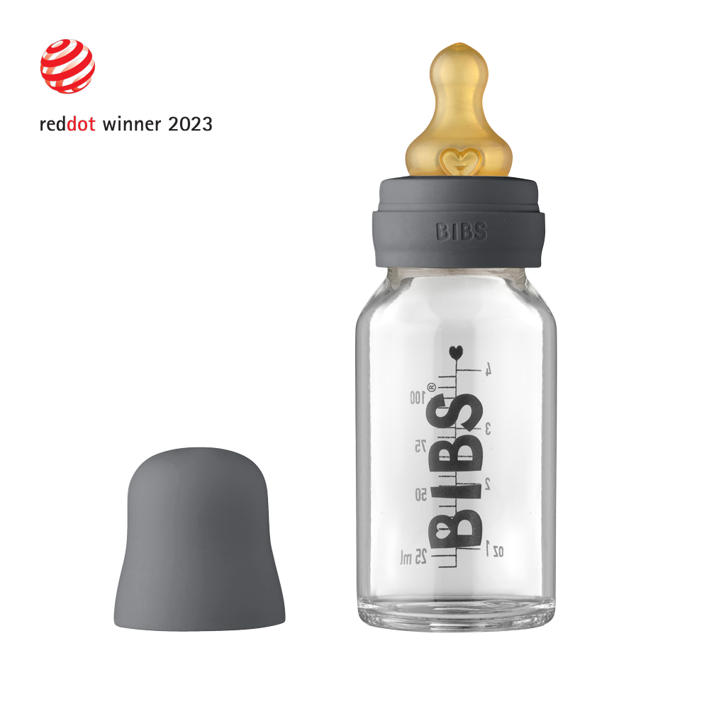 BIBS - Baby Glass Bottle Complete Set