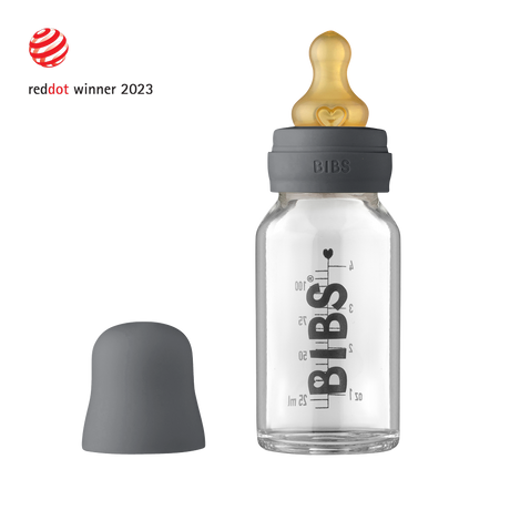 BIBS - Baby Glass Bottle Complete Set