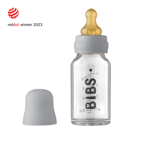 BIBS - Baby Glass Bottle Complete Set