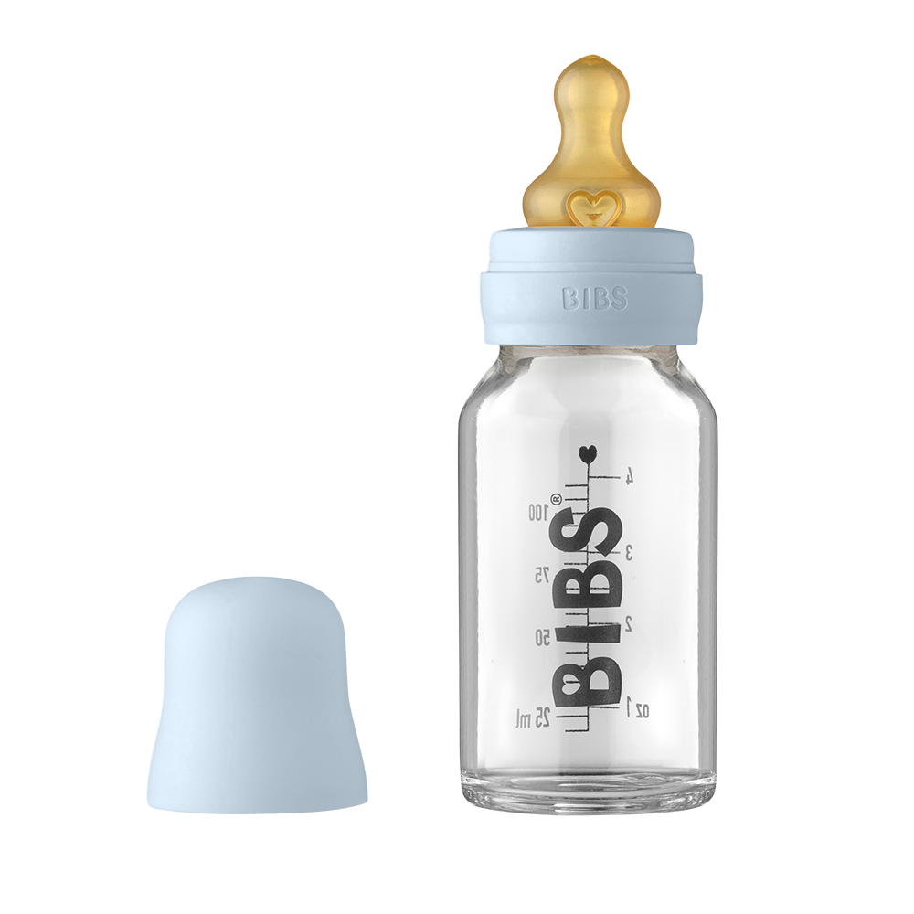 BIBS - Baby Glass Bottle Complete Set
