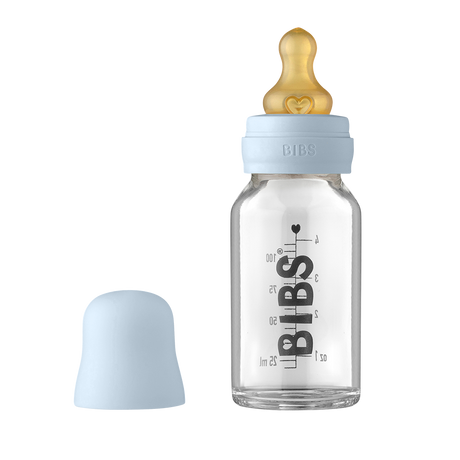 BIBS - Baby Glass Bottle Complete Set