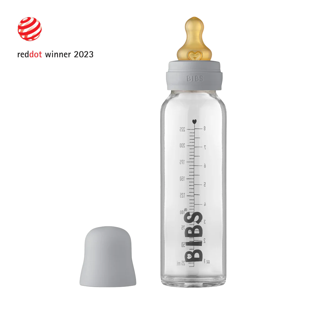 BIBS - Baby Glass Bottle Complete Set