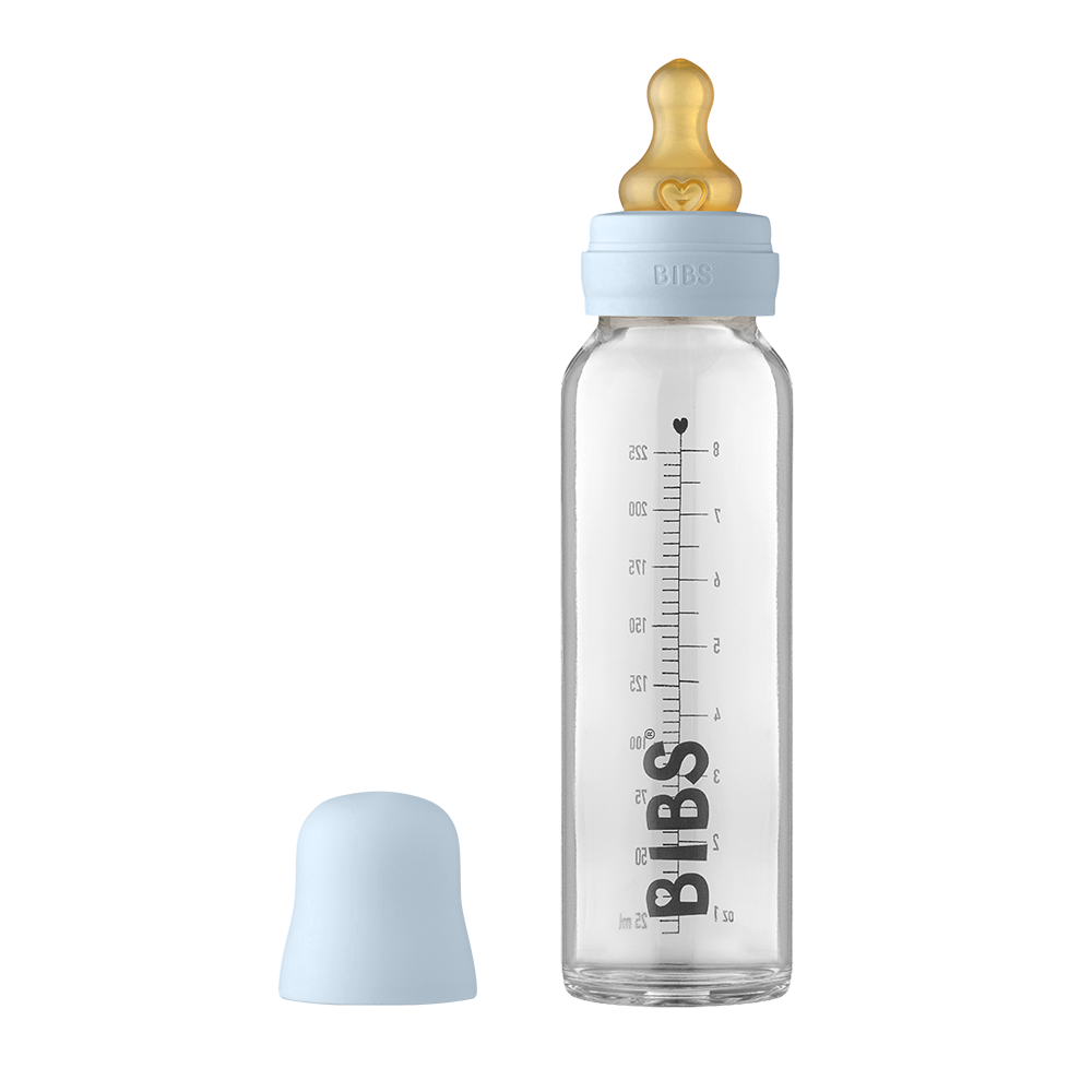 BIBS - Baby Glass Bottle Complete Set