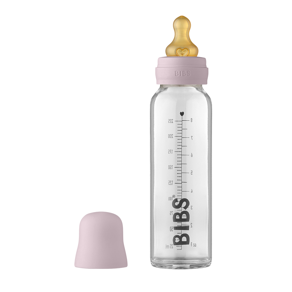 BIBS - Baby Glass Bottle Complete Set