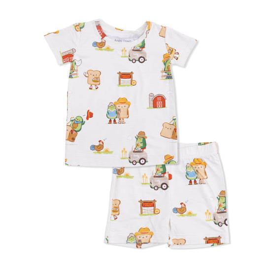 Loungewear Short Set- Avocado Toast by Angel Dear