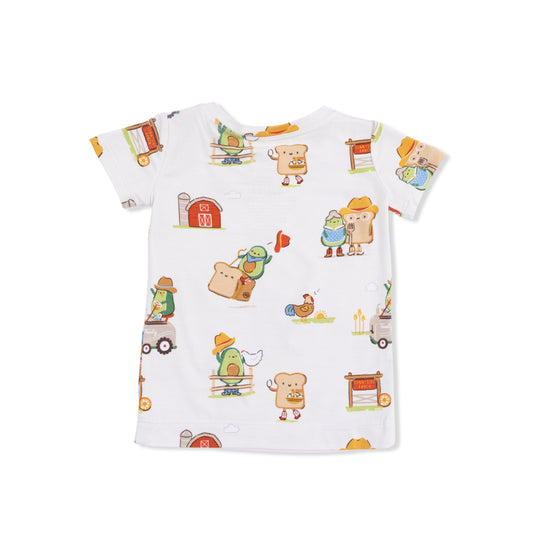 Loungewear Short Set- Avocado Toast by Angel Dear