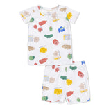 Loungewear Short Set- Charcuterie Cuties by Angel Dear