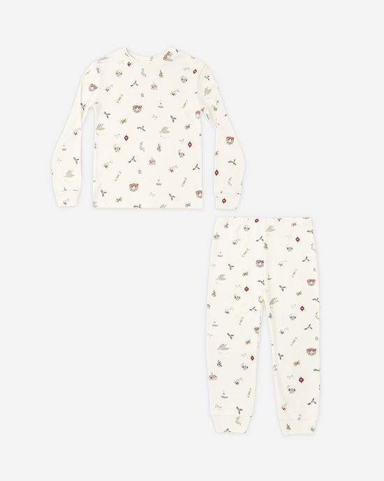 Organic Long Sleeve Pajama Set || Favorite Things by Rylee + Cru