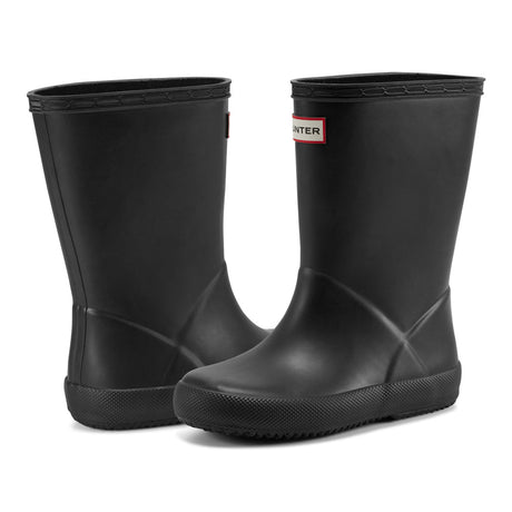 Kids First Classic Rain Boots- Black by Hunter Boots