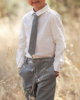 Skinny Tie || Eucalyptus by Noralee