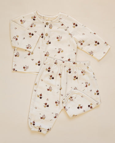 Woven Pant || Apples by Quincy Mae