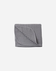 Waffle Baby Blanket || Slate by Quincy Mae