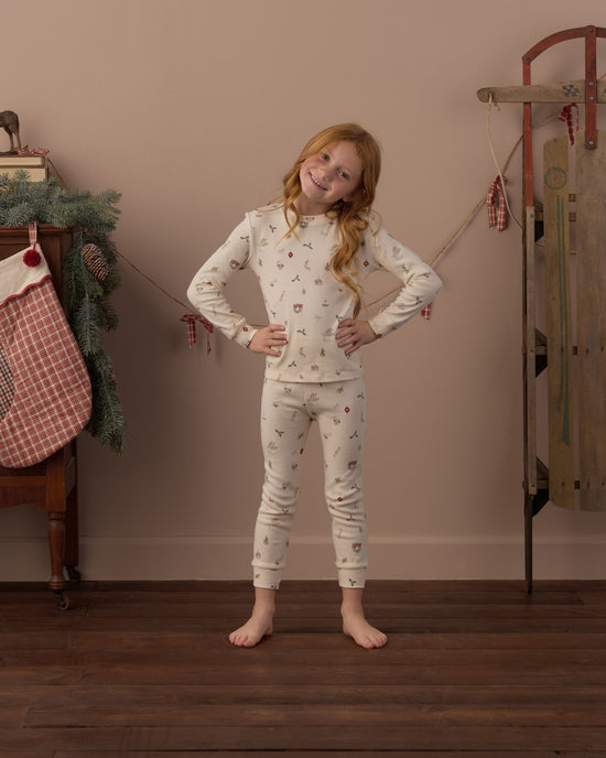 Organic Long Sleeve Pajama Set || Favorite Things by Rylee + Cru