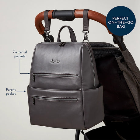 Eras Backpack™ Diaper Bag - Storm by Itzy Ritzy