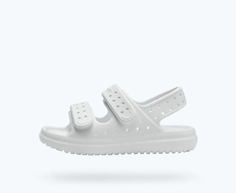 Chase Little Kids Sandals- Bone White by Native