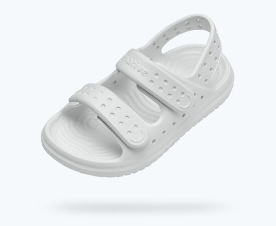 Chase Little Kids Sandals- Bone White by Native