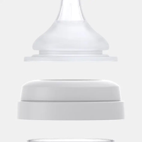 Buubibottle Max Hybrid Feeding Bottle - Grey by Quark Baby