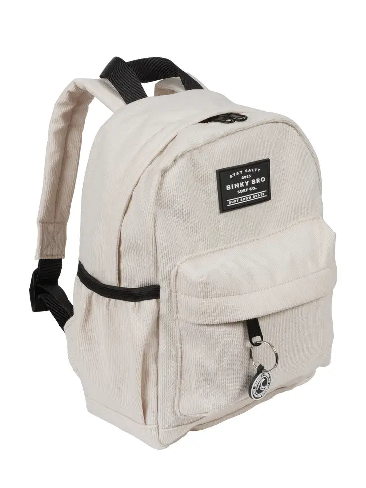 Backpack in Cream Cord by Binky Bro