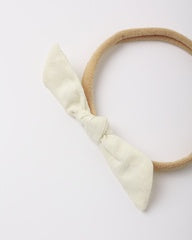 Little Knot Headband || Ivory by Rylee + Cru