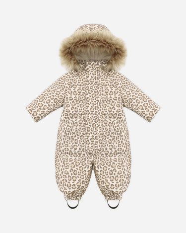 Ski Snowsuit || Leopard by Rylee + Cru