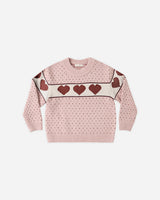 Reagan Sweater || Hearts by Rylee + Cru