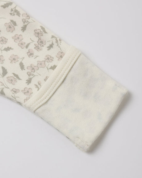 Side Snap Bodysuit + Pant Set || Floret by Quincy Mae