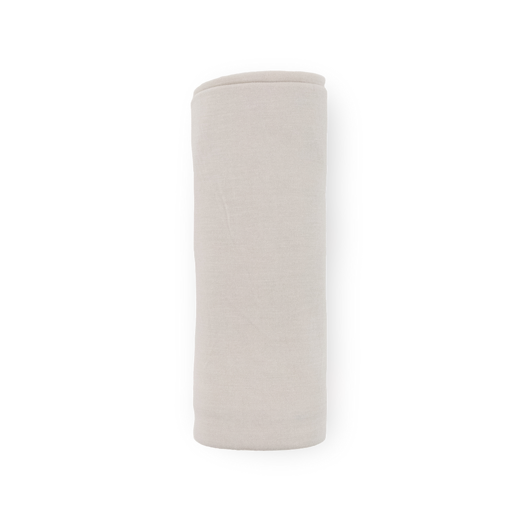 Stretch Knit Swaddle Blanket - Pebble by Little Unicorn